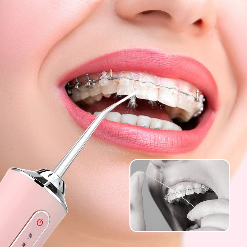 Dental Jato Ultrassônico - Limpeza Geral dos Dentes - Clareamento - Remoção de Placas